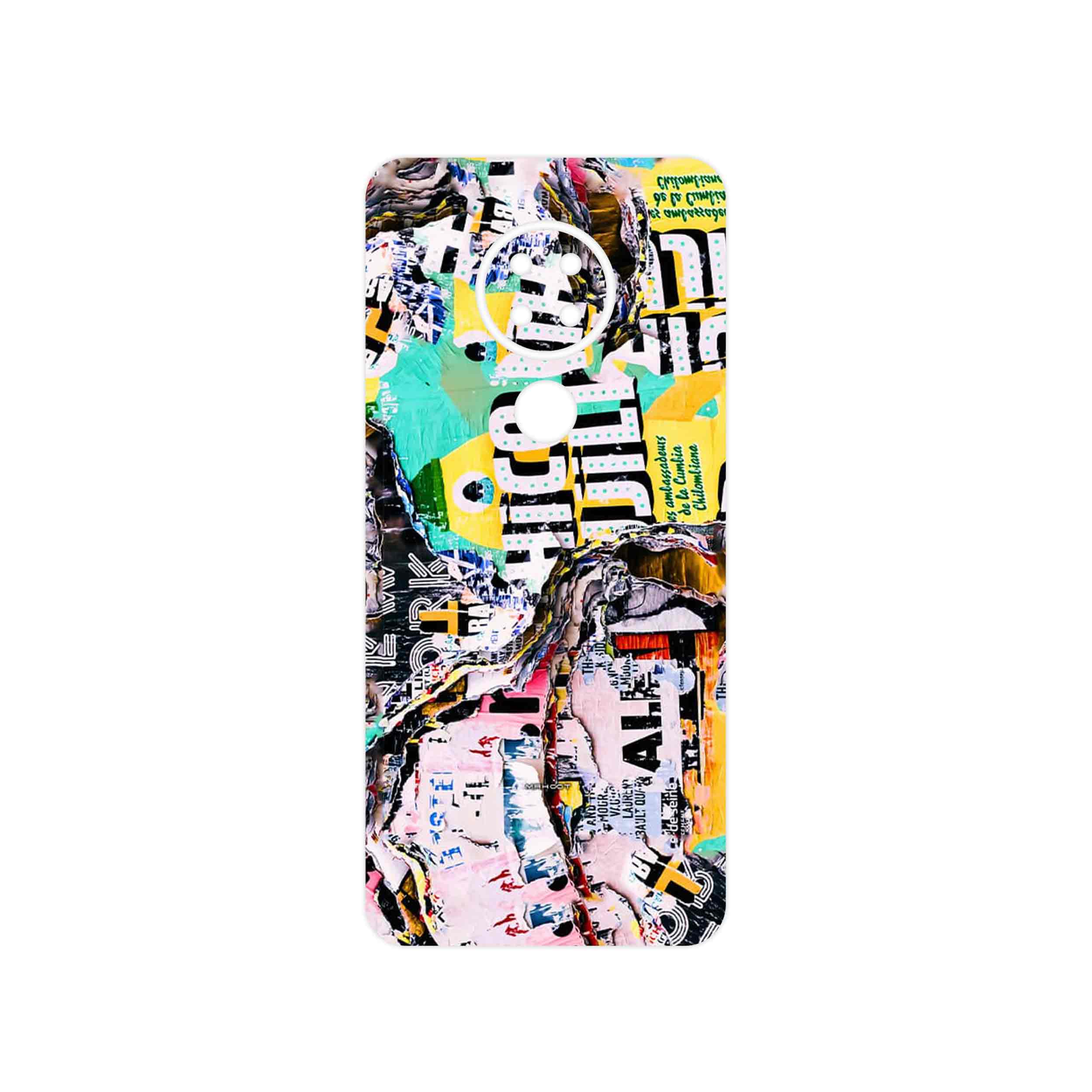 برچسب پوششی ماهوت مدل Collage of Teared Paper مناسب برای گوشی موبایل نوکیا 7.2