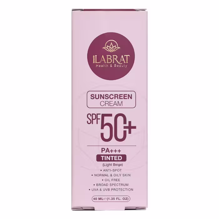 کرم ضدآفتاب ایلابرت مدل ضد لک light beige حجم 40 میلی لیتر