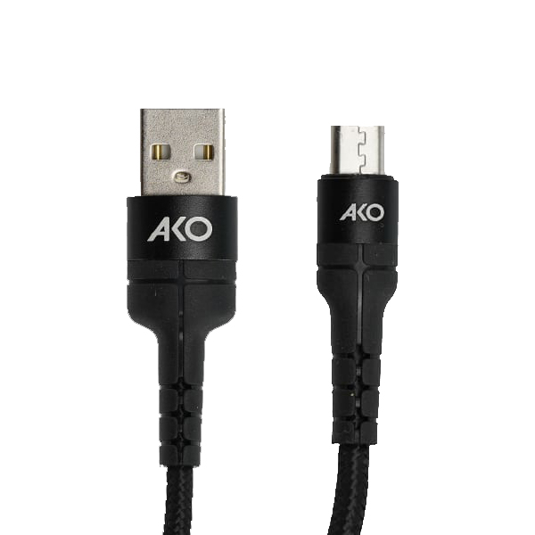کابل تبدیل USB به microUSB آکو مدل AC-7 طول 1 متر