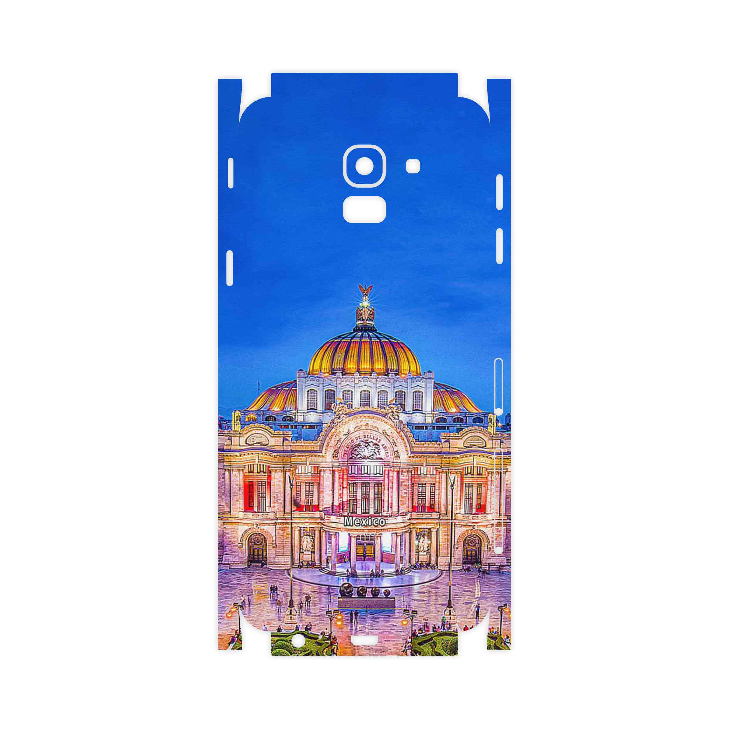 برچسب پوششی ماهوت مدل Mexico City-FullSkin مناسب برای گوشی موبایل سامسونگ Galaxy J6