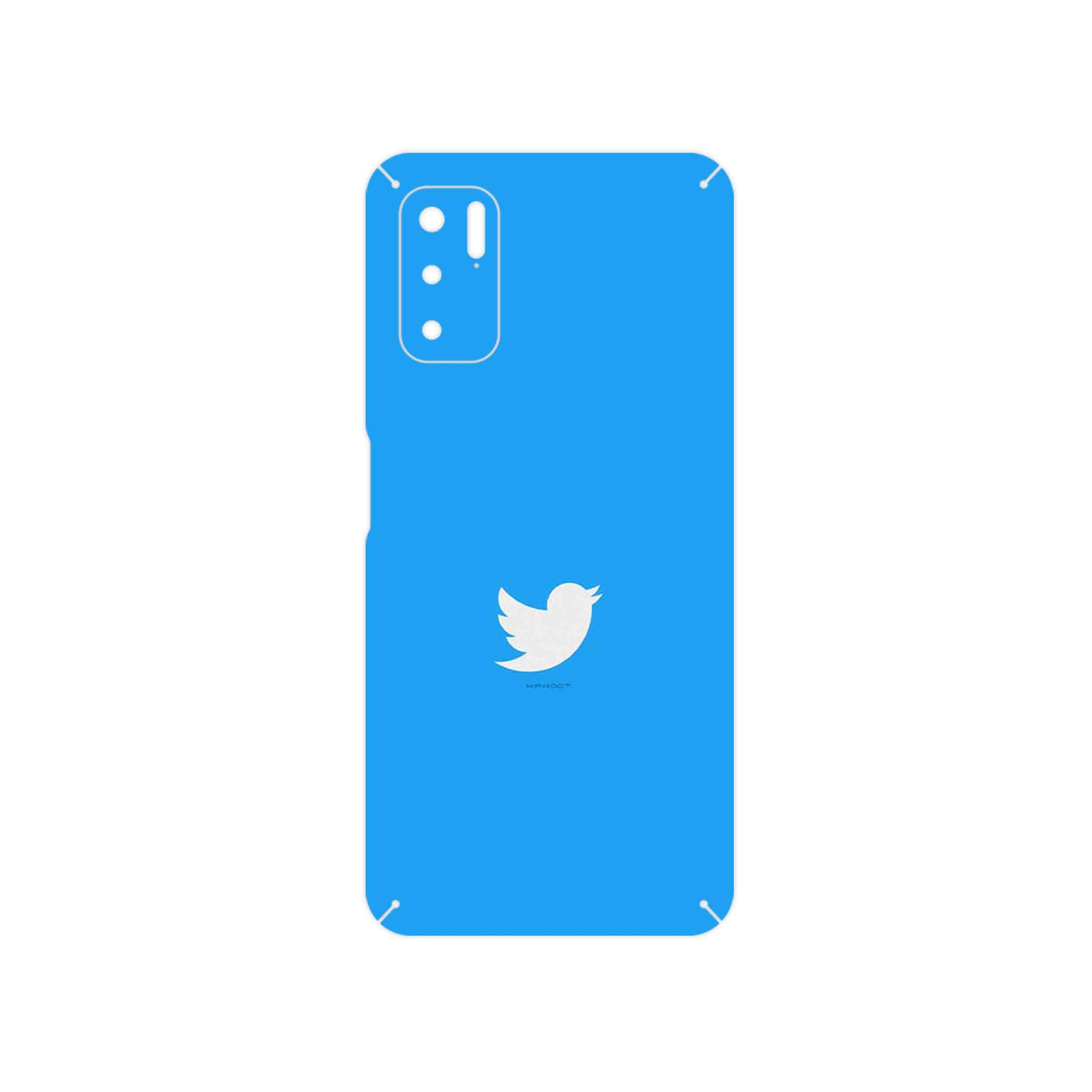 برچسب پوششی ماهوت مدل Tweeter مناسب برای گوشی موبایل شیائومی Redmi Note 10 5G