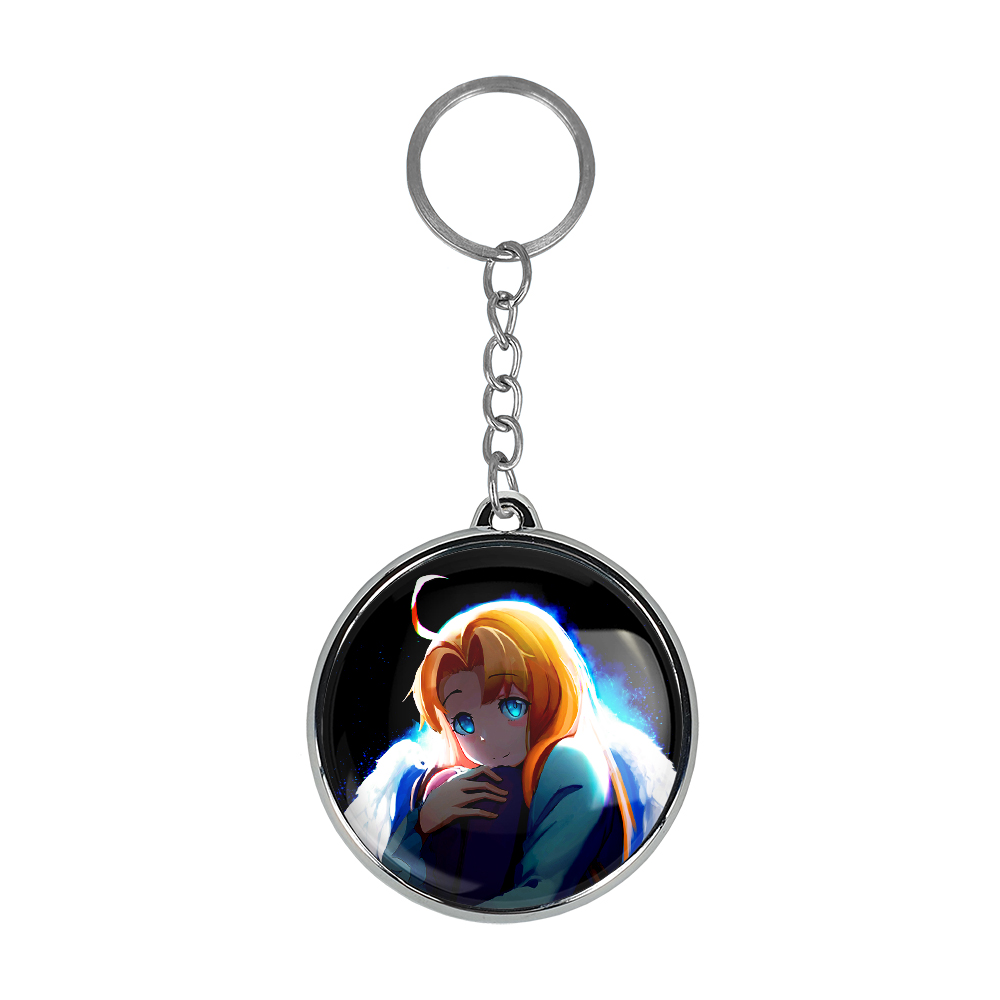 جاکلیدی خندالو طرح رافتالیا و میلو انیمه ظهور قهرمان سپر مدل دوطرفه کد 1595415962