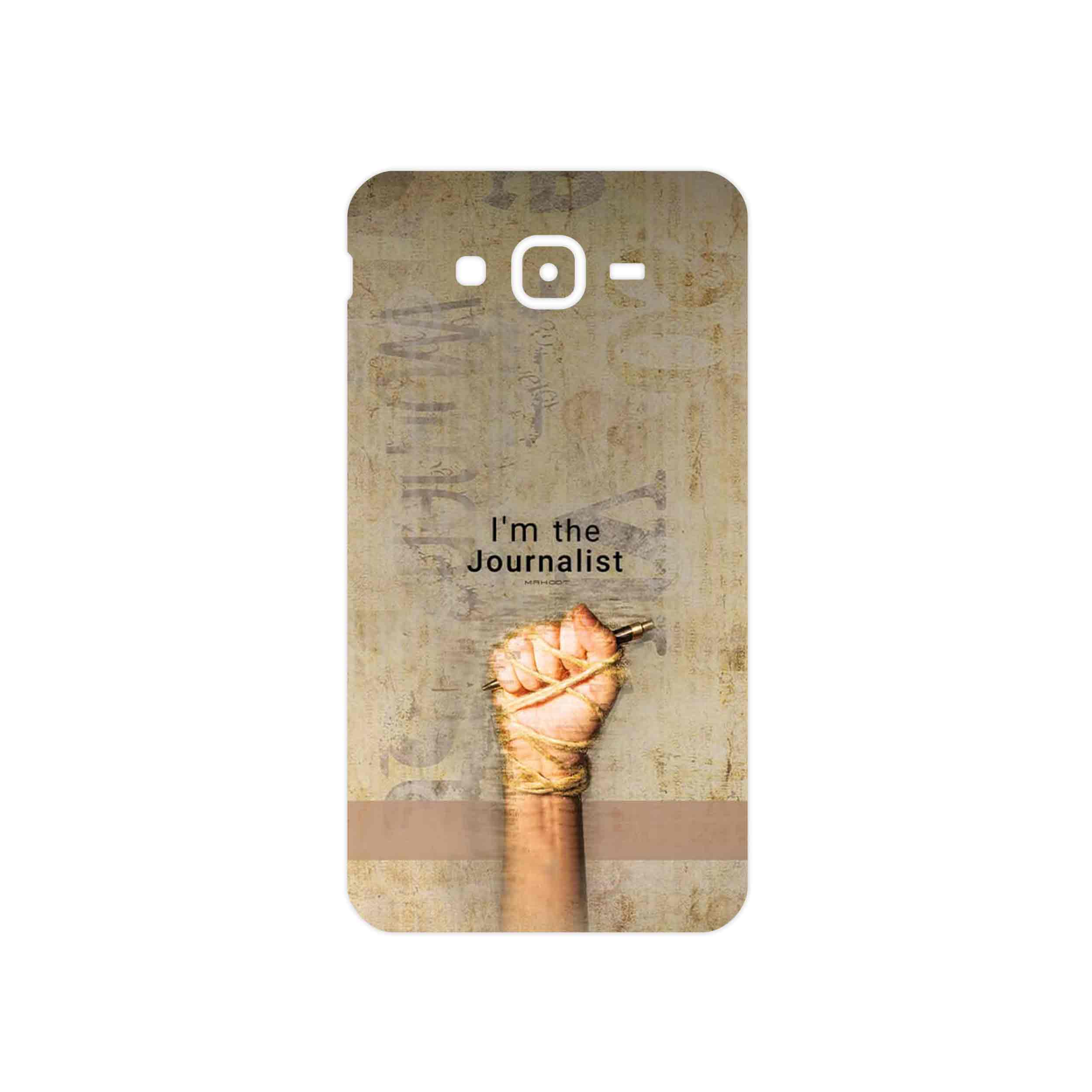 برچسب پوششی ماهوت مدل Journalist مناسب برای گوشی موبایل سامسونگ Galaxy J7 Core