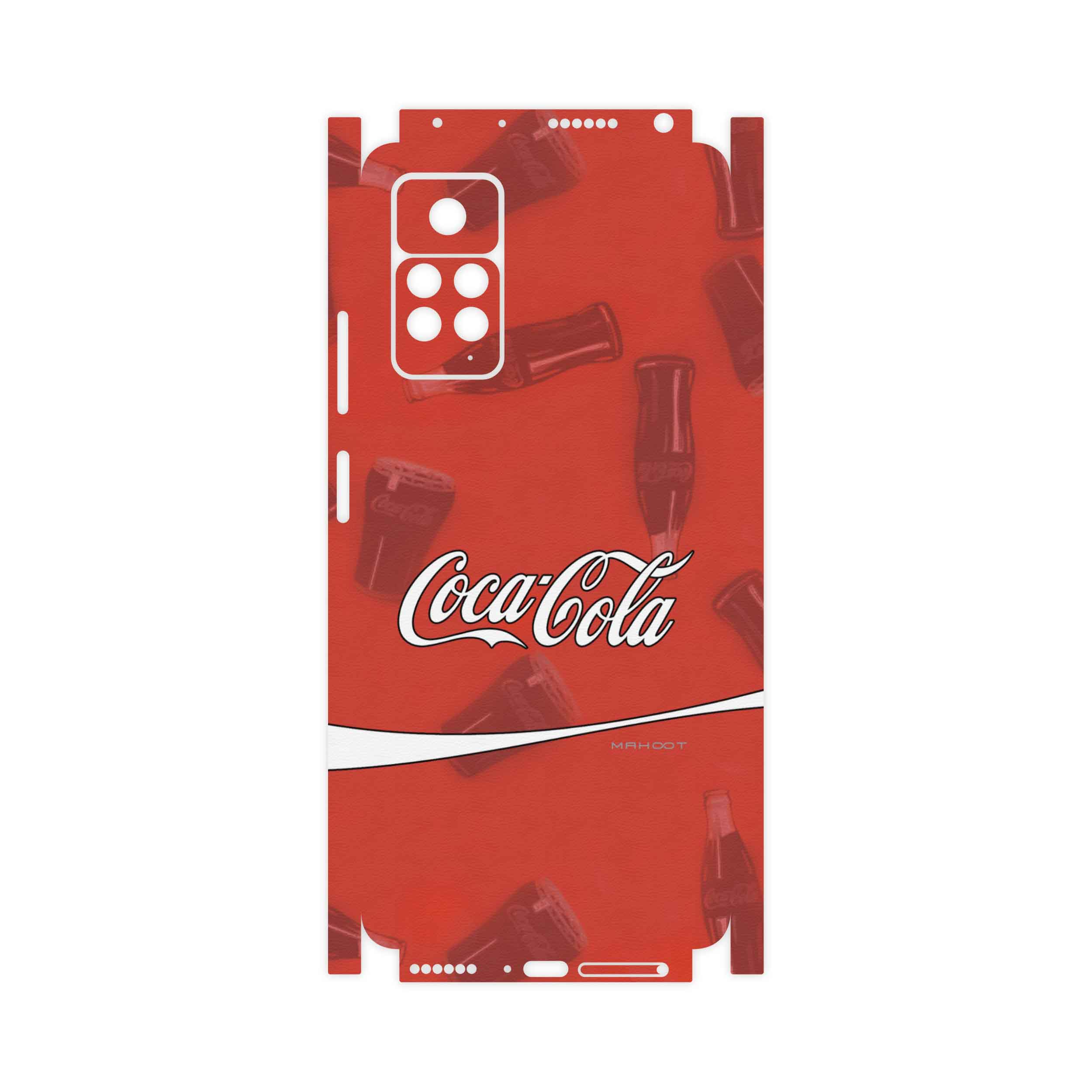 برچسب پوششی ماهوت مدل Coca-Cola-Logo-FullSkin مناسب برای گوشی موبایل شیائومی Redmi Note 11 Pro