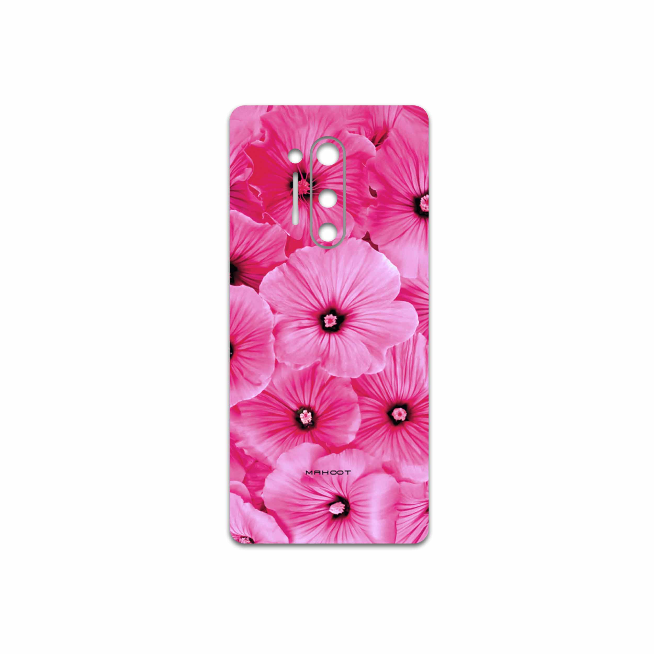 برچسب پوششی ماهوت مدل Pink-Flower مناسب برای گوشی موبایل وان پلاس 8 Pro