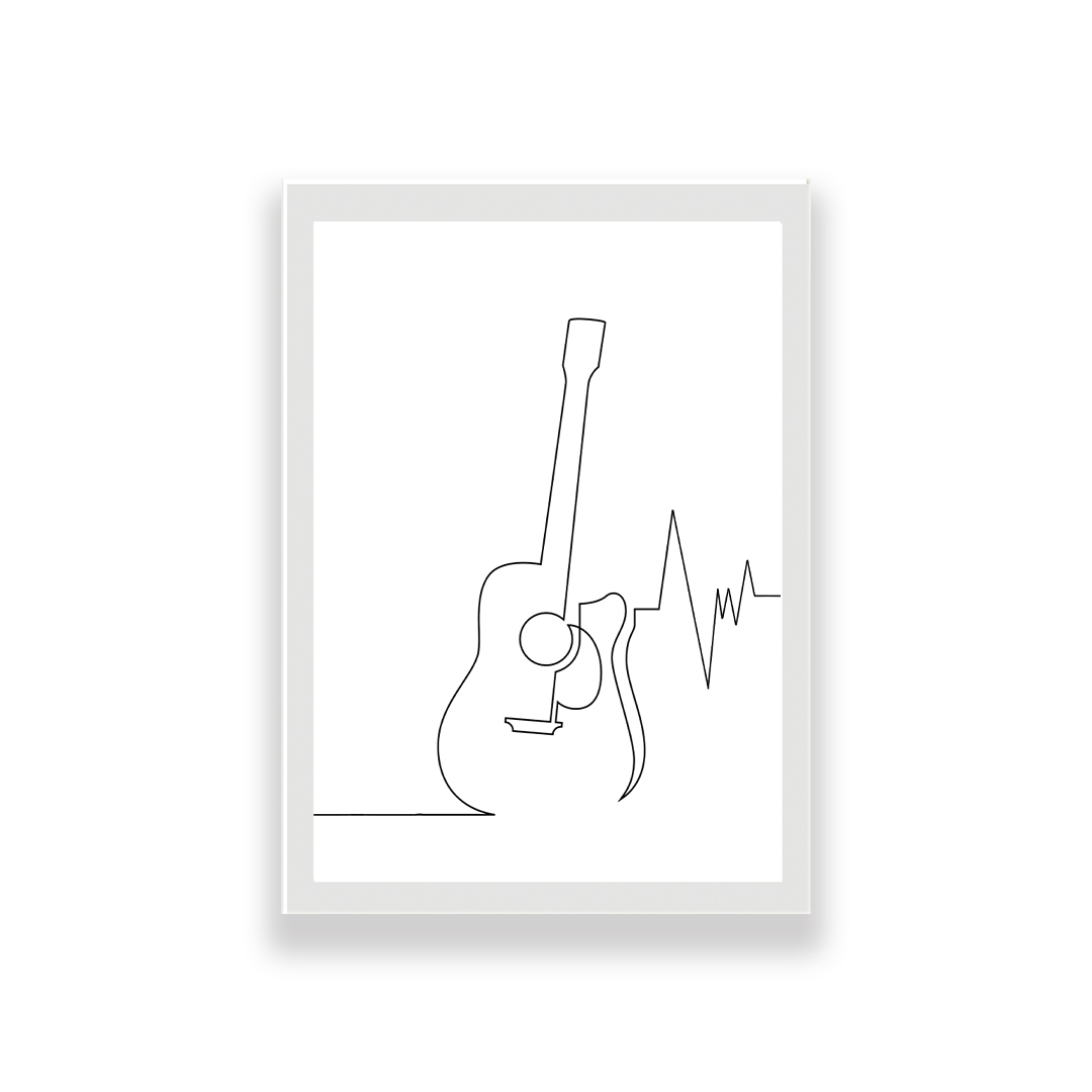 تابلو طرح گیتار