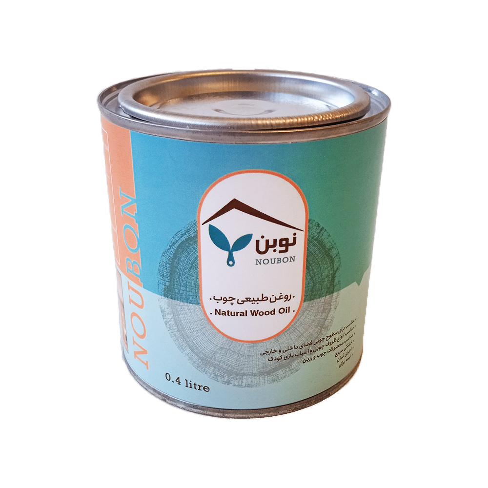 روغن طبیعی چوب نوبن مدل 1092حجم 400 میلی لیتر