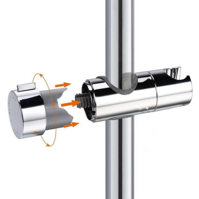 نگهدارنده سردوش حمام سیلک لند مدل SLZ