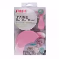 ظرف غذاخوری آموزشی کودک فارلین FARLIN مدل BON BON رنگ صورتی