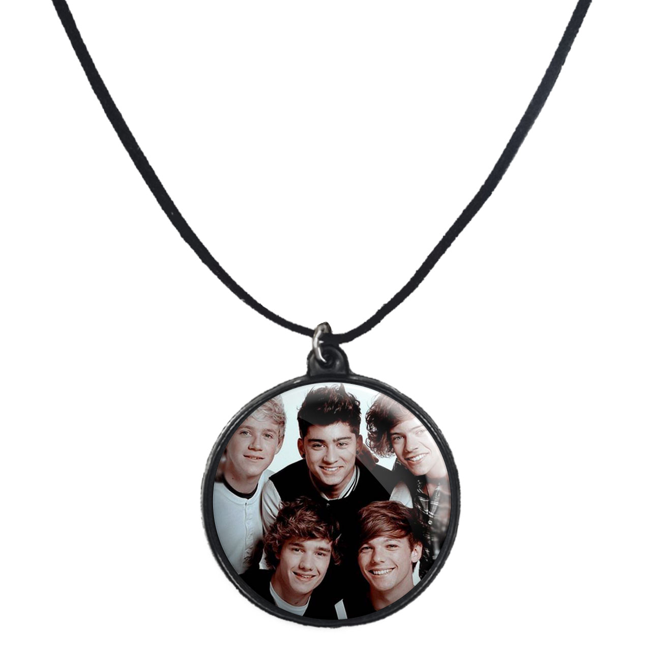 گردنبند پرمانه طرح One Direction کد pmb.13618 مدل دو طرفه