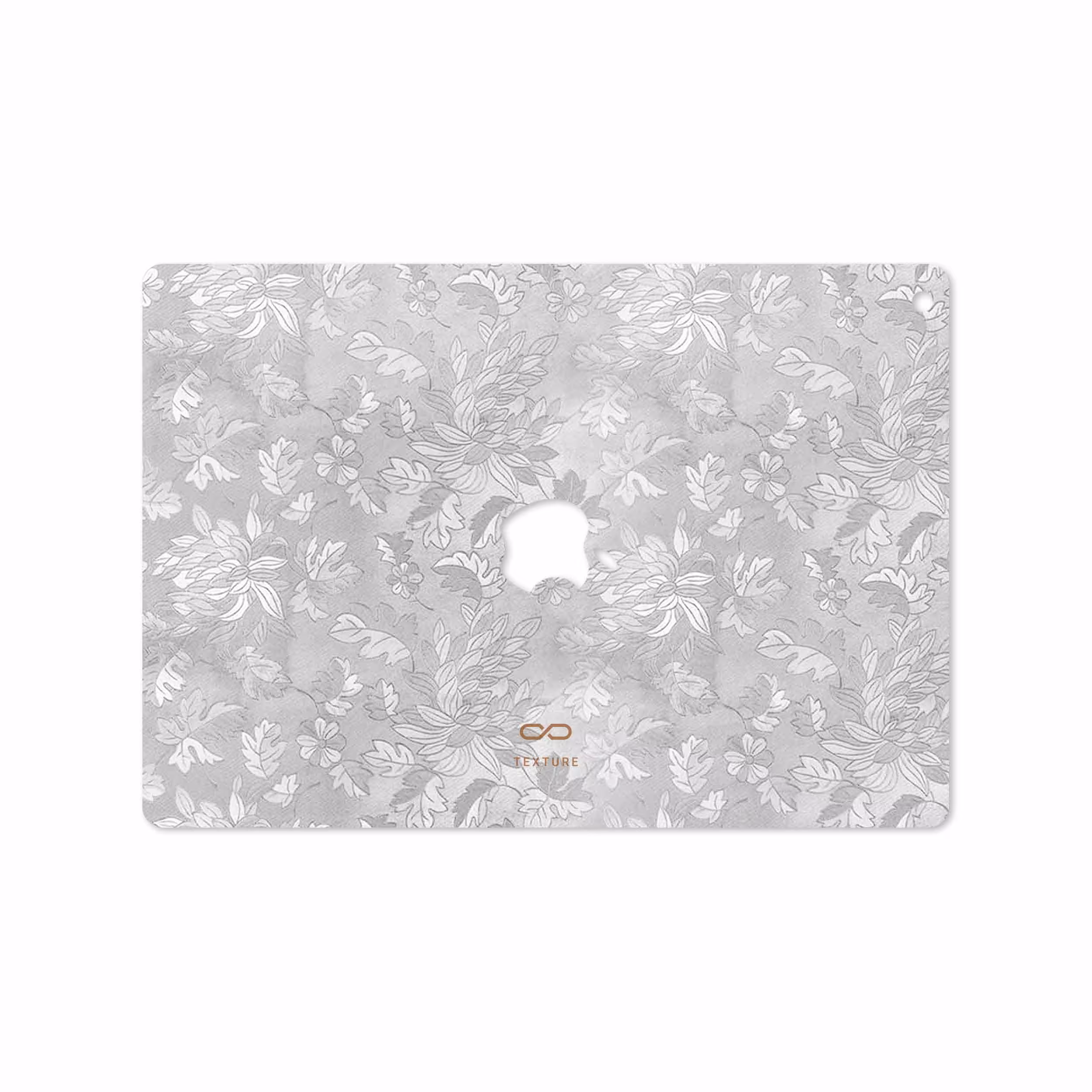 برچسب پوششی ماهوت مدل Silver-Wildflower مناسب برای تبلت اپل iPad 9.7 (GEN 5) 2017 A1822