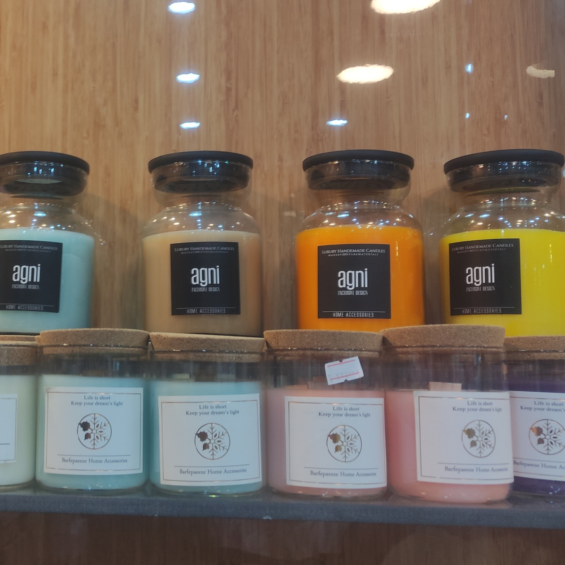 شمع معطر بتا با رایحه های مختلف 