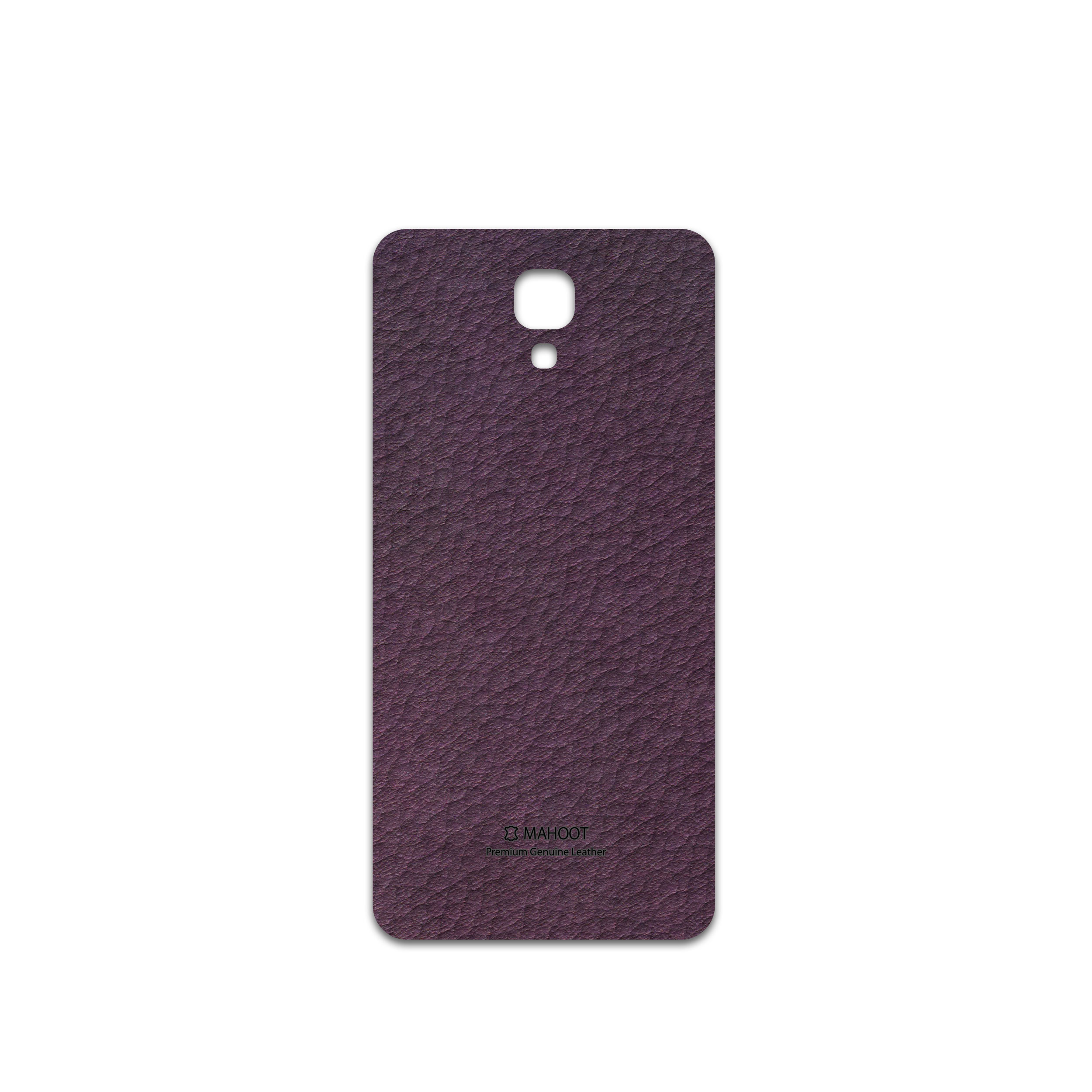 برچسب پوششی ماهوت مدل Purple-Leather مناسب برای گوشی موبایل ال جی X screen