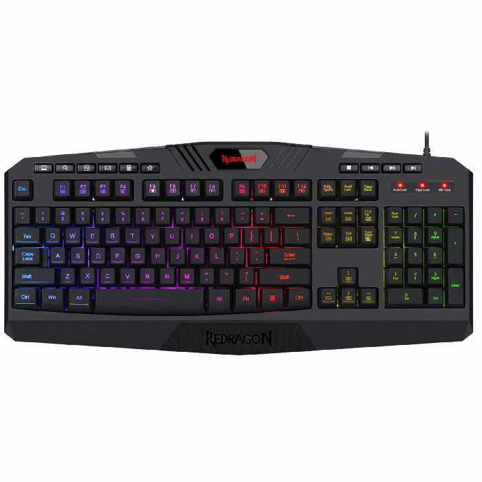 خرید کیبورد گیمینگ ردراگون Keyboard Gaming Redragon Harpe K503 RGB با بهترین قیمت