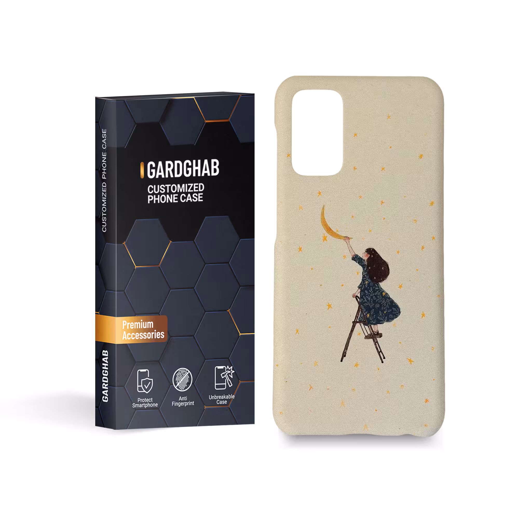 کاور گارد قاب مدل دخترانه مناسب برای گوشی موبایل سامسونگ galaxy a13 4g