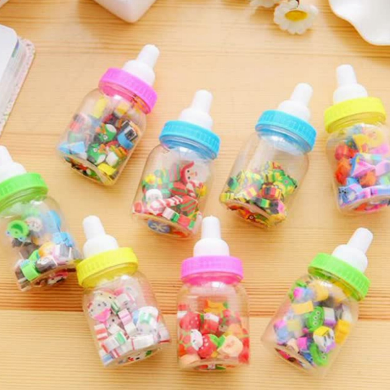 پاک کن شیشه شیر فانتزی  پاکن شیشه شیر  پاککن فانتزی 