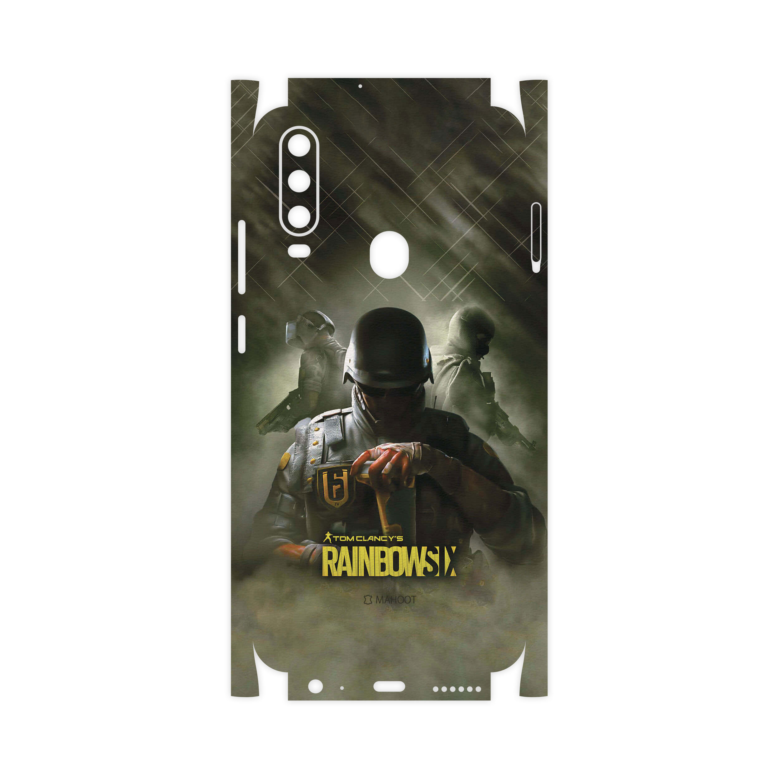 برچسب پوششی ماهوت مدل Red-Dead-Redemption-Game-FullSkin مناسب برای گوشی موبایل جی ال ایکس Shahin 2