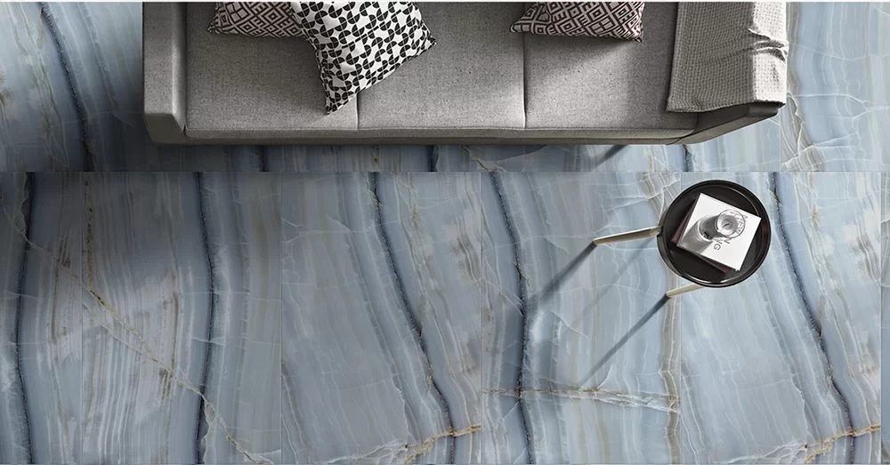 سرامیک انیس آبی پولیش پالرمو 80*120