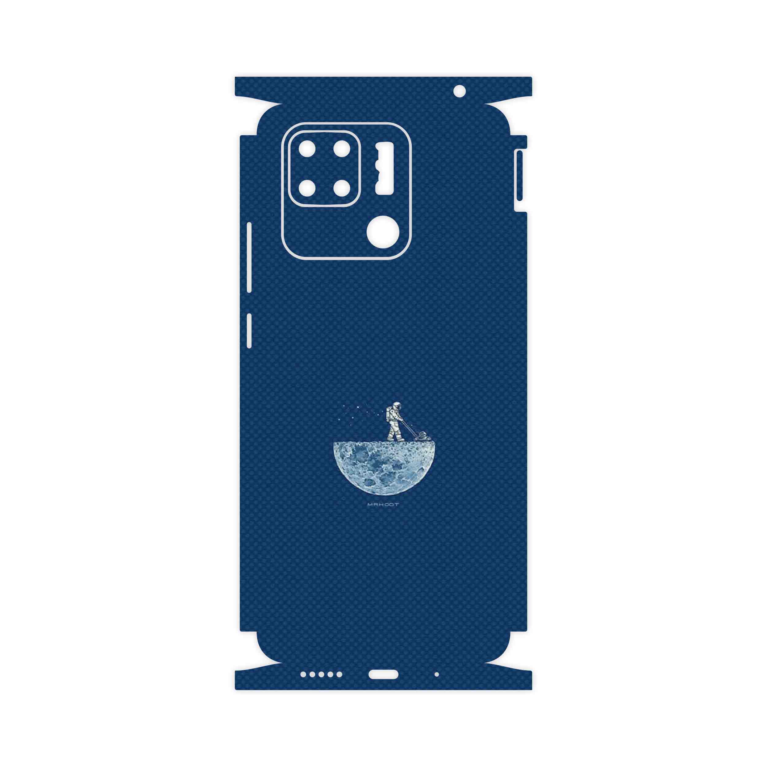 برچسب پوششی ماهوت مدل Minimal Gardener Astronaut-FullSkin مناسب برای گوشی موبایل شیائومی Redmi 10C