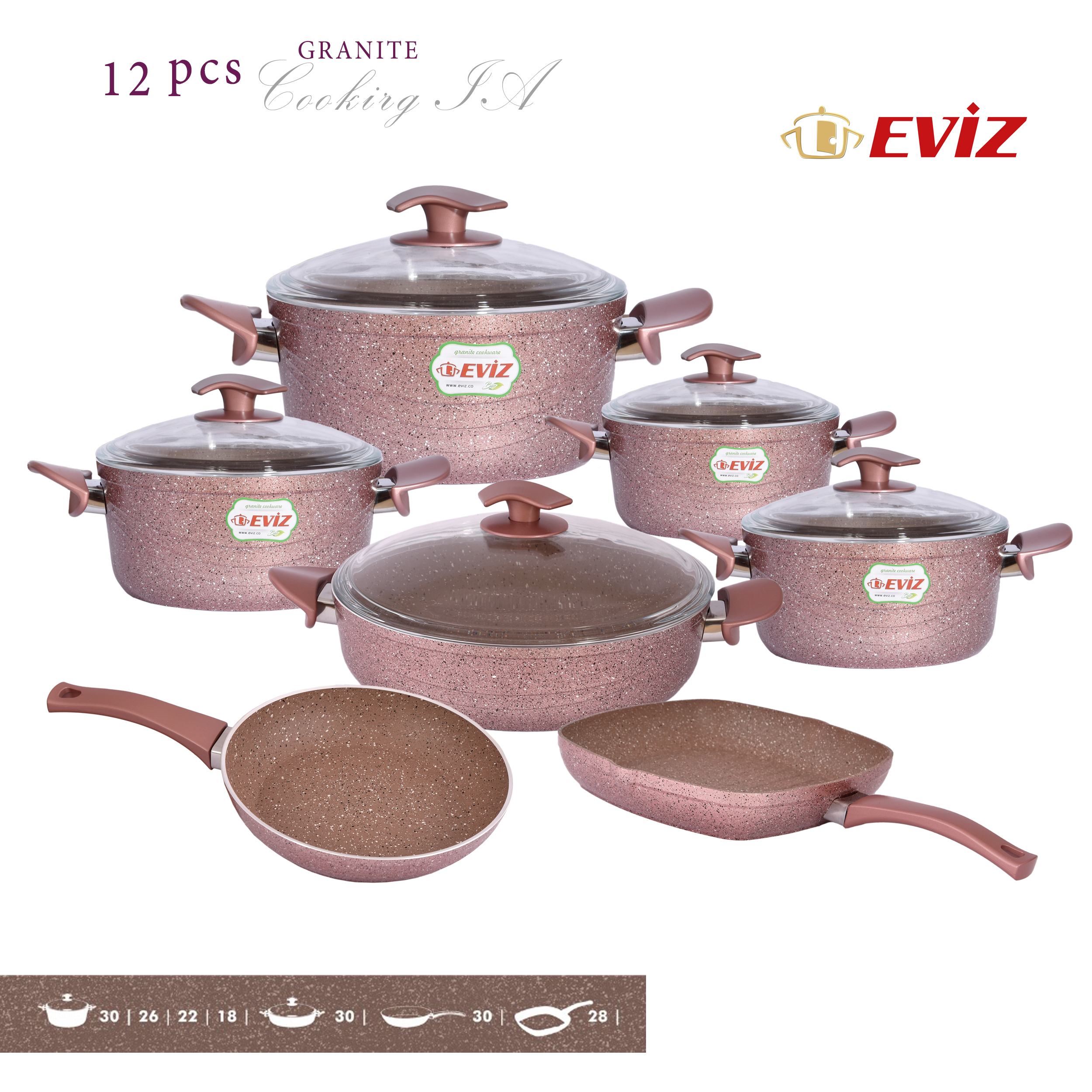 سرویس پخت و پز 12 پارچه اویز مدل Swing