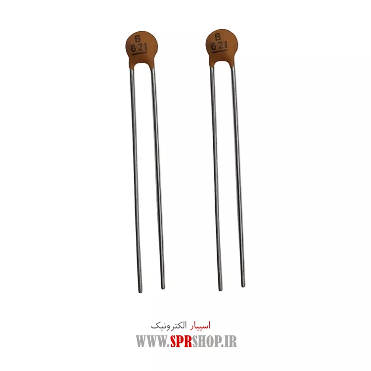 خازن عدسی 820PF