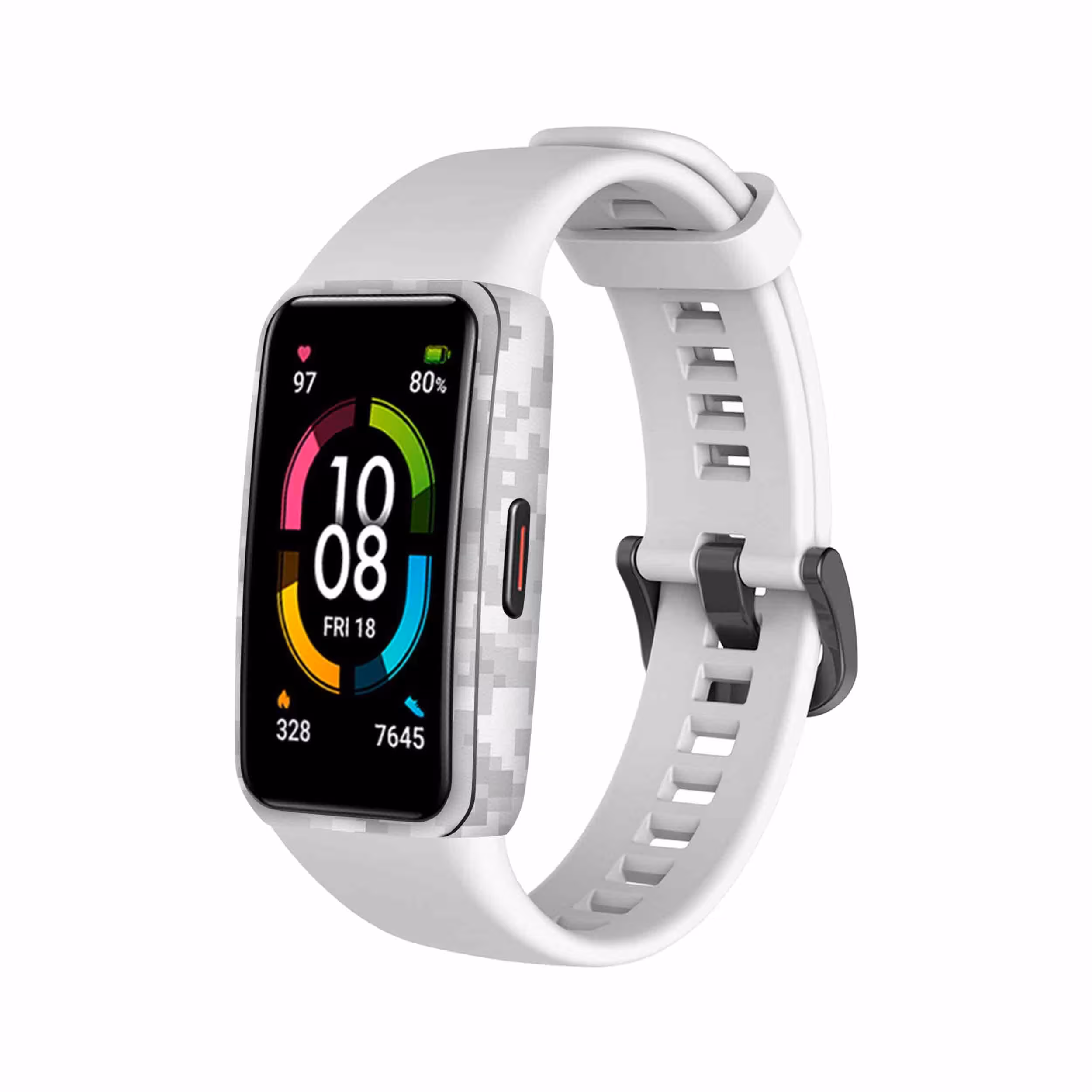 برچسب ماهوت طرح Army Winter Pixel مناسب برای ساعت هوشمند هوآوی band 6