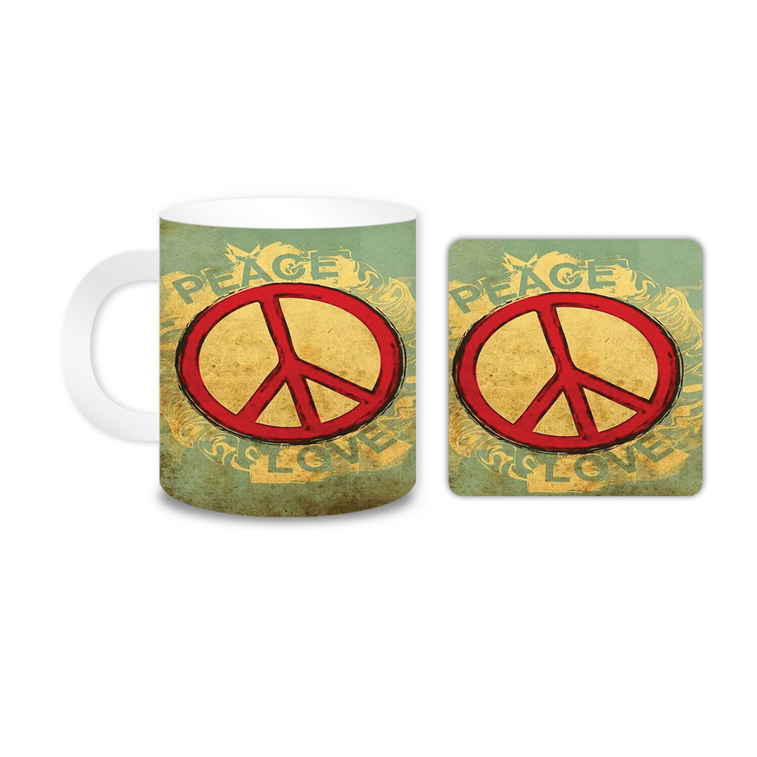 ماگ مدل لوگو کد 731 به همراه زیر لیوانی