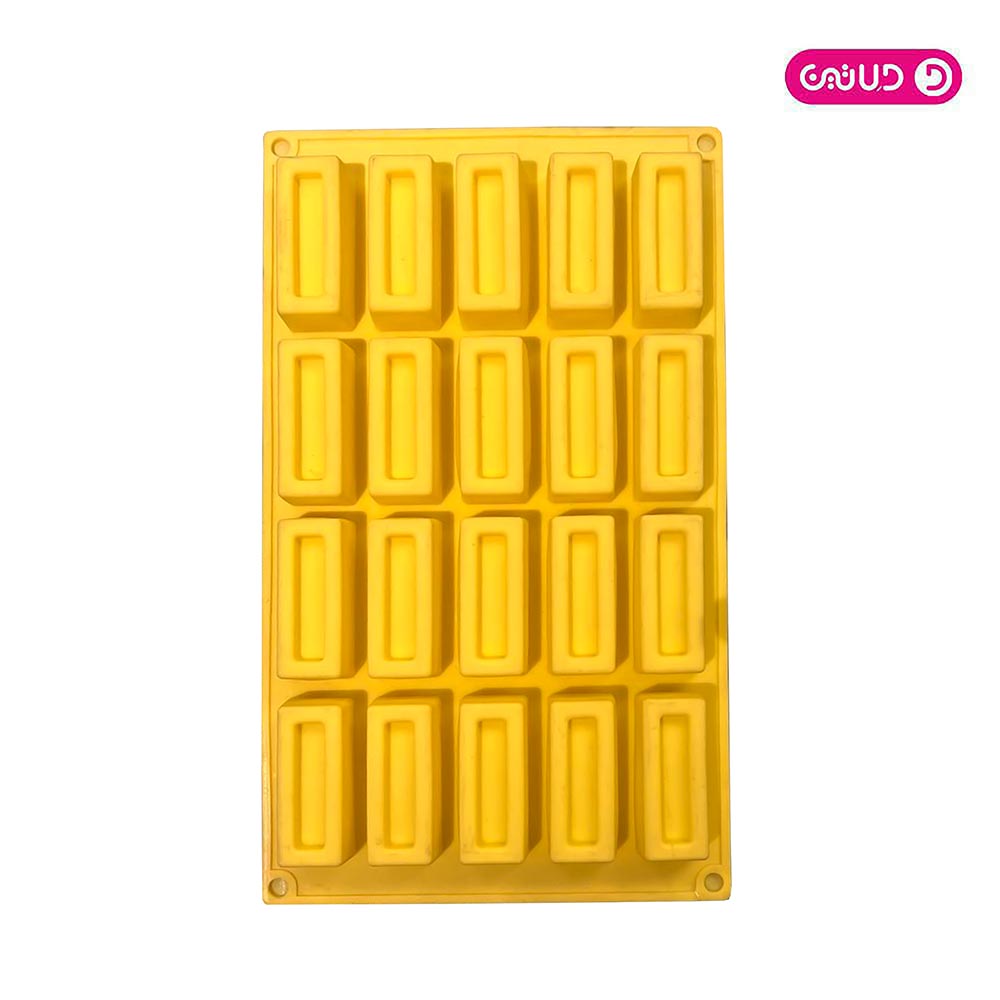 قالب سیلیکون مستطیل ساوارین 20 خانه