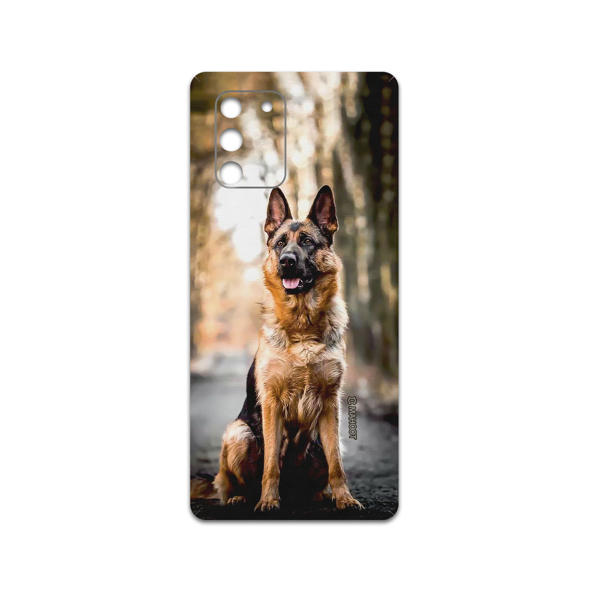 برچسب پوششی ماهوت مدل Dog-1 مناسب برای گوشی موبایل سامسونگ Galaxy S10 Lite