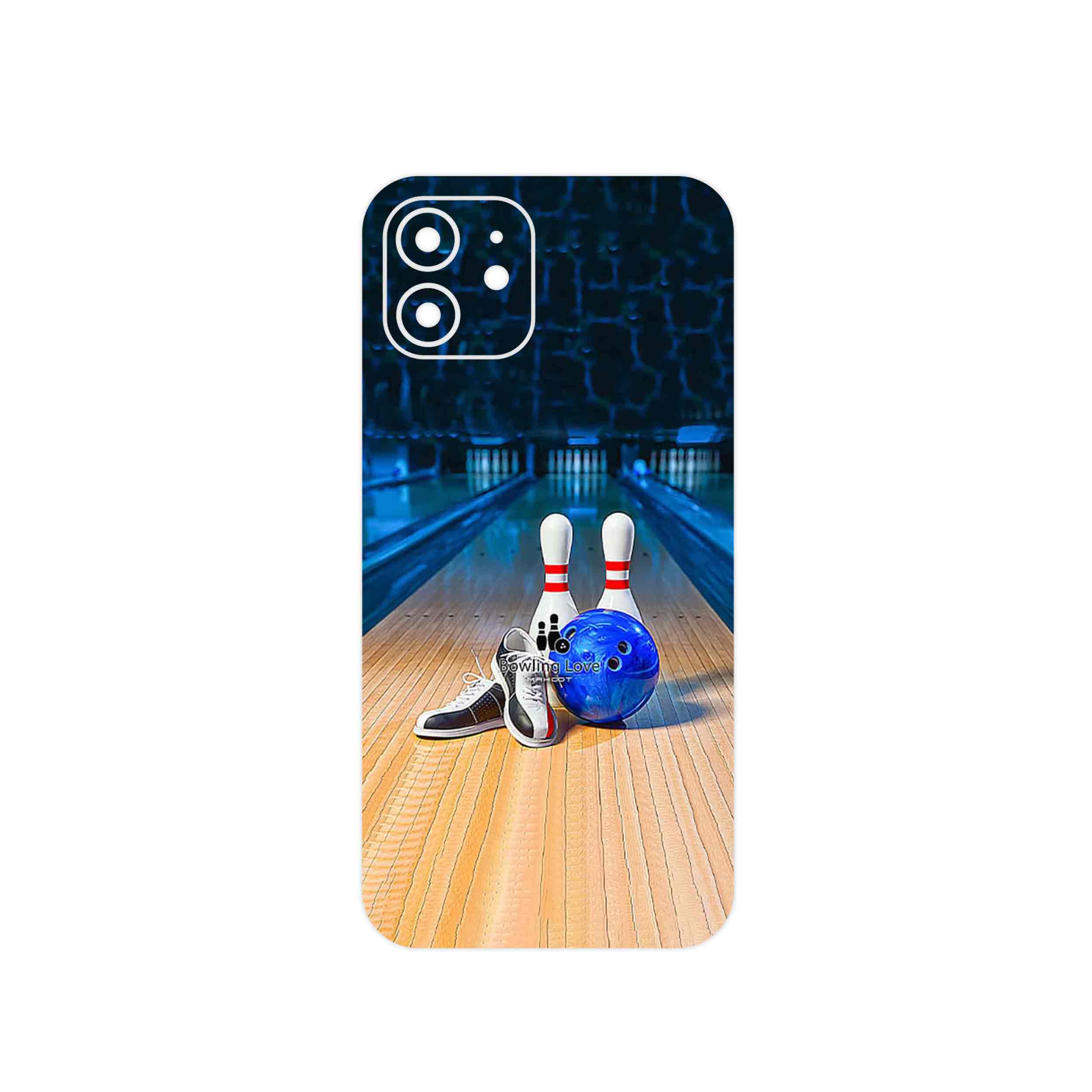 برچسب پوششی ماهوت مدل Bowling مناسب برای گوشی موبایل اپل iPhone 12
