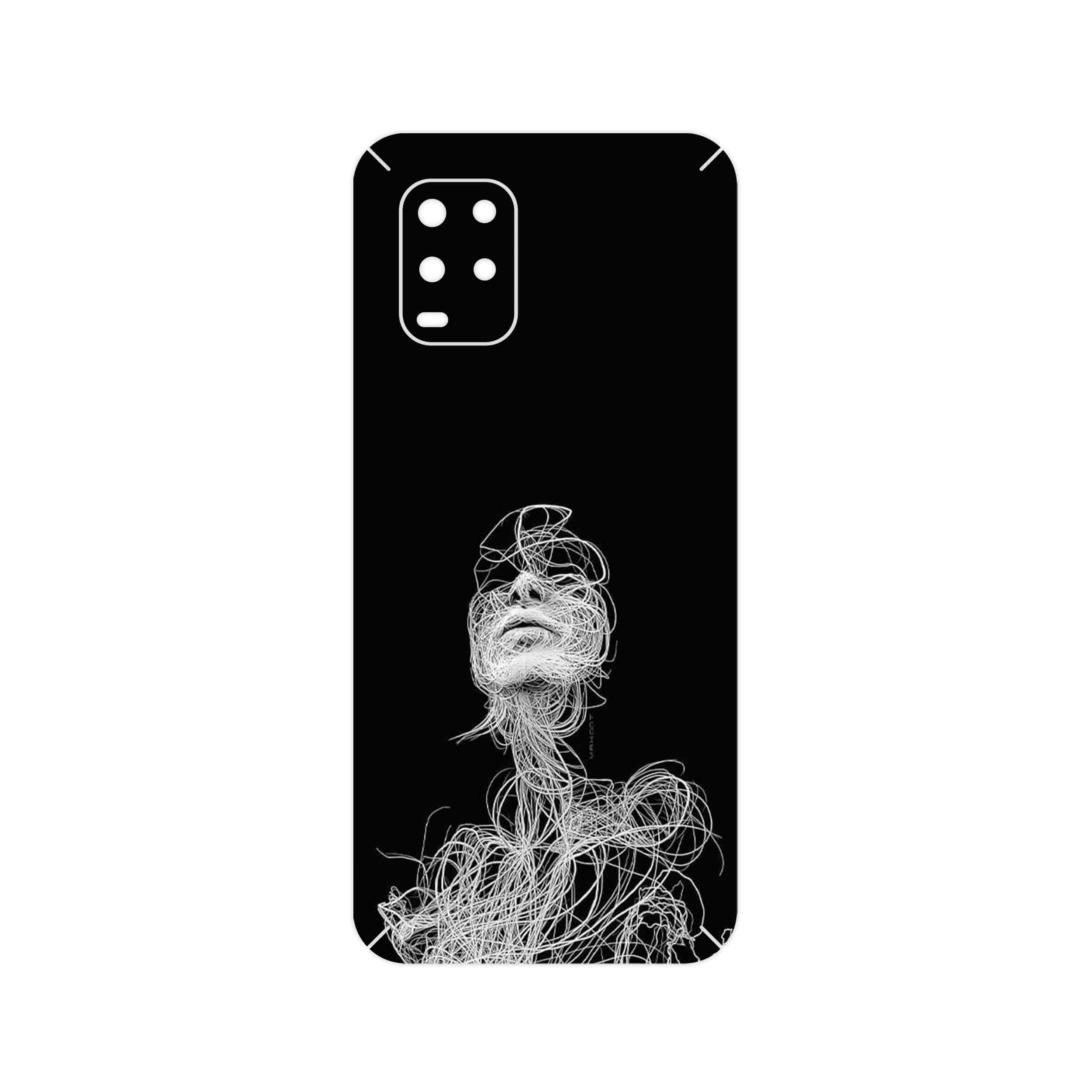 برچسب پوششی ماهوت مدل Strings Digital Art 2 مناسب برای گوشی موبایل شیائومی Mi 10 Lite 5G