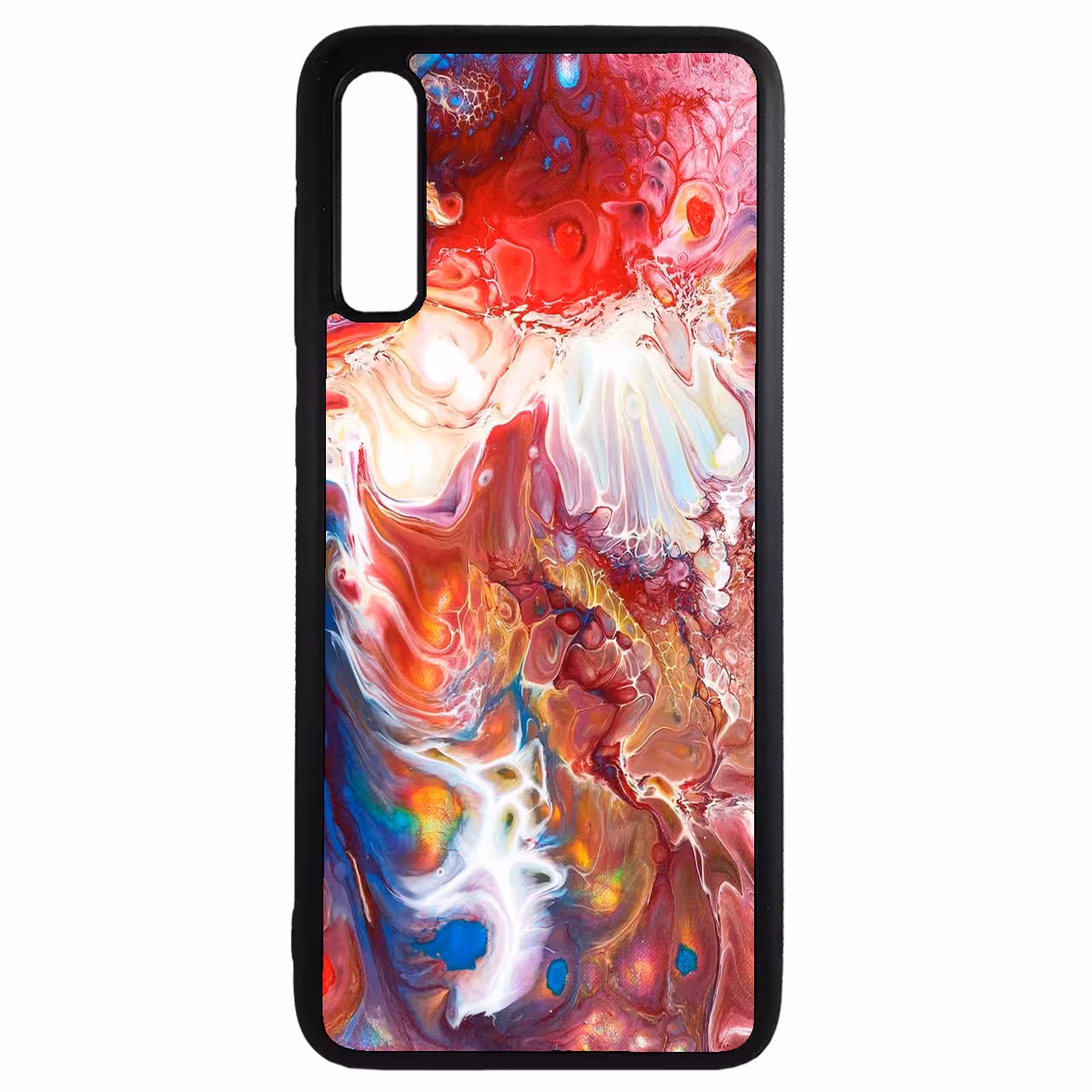 کاور طرح رنگارنگ کد 11050646 مناسب برای گوشی موبایل سامسونگ galaxy a50