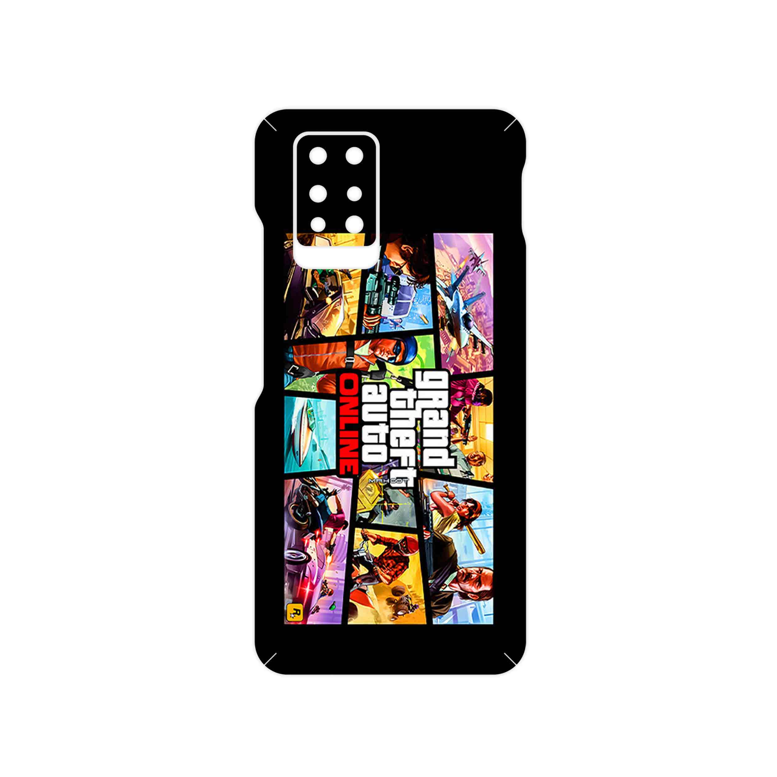 برچسب پوششی ماهوت مدل GTA Online Game Series مناسب برای گوشی موبایل اینفینیکس Note 10 Pro