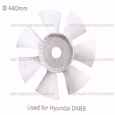پروانه فن موتور لیفتراک هیوندای مدل Hyundai D4BB