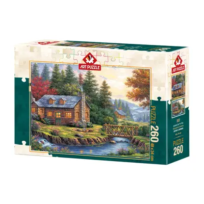 پازل 260 تكه آرت پازل طرح Autumn on the Hills كد 5023