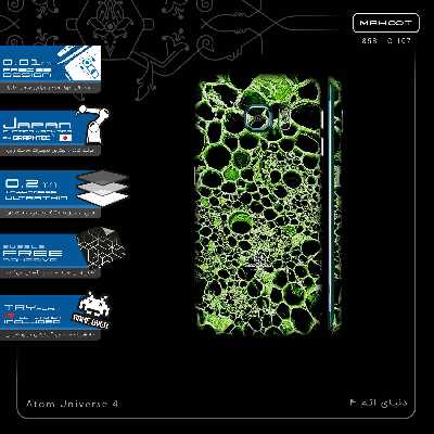 برچسب پوششی ماهوت مدل Atom Universe 4-FullSkin مناسب برای گوشی موبایل سامسونگ Galaxy S6 Edge