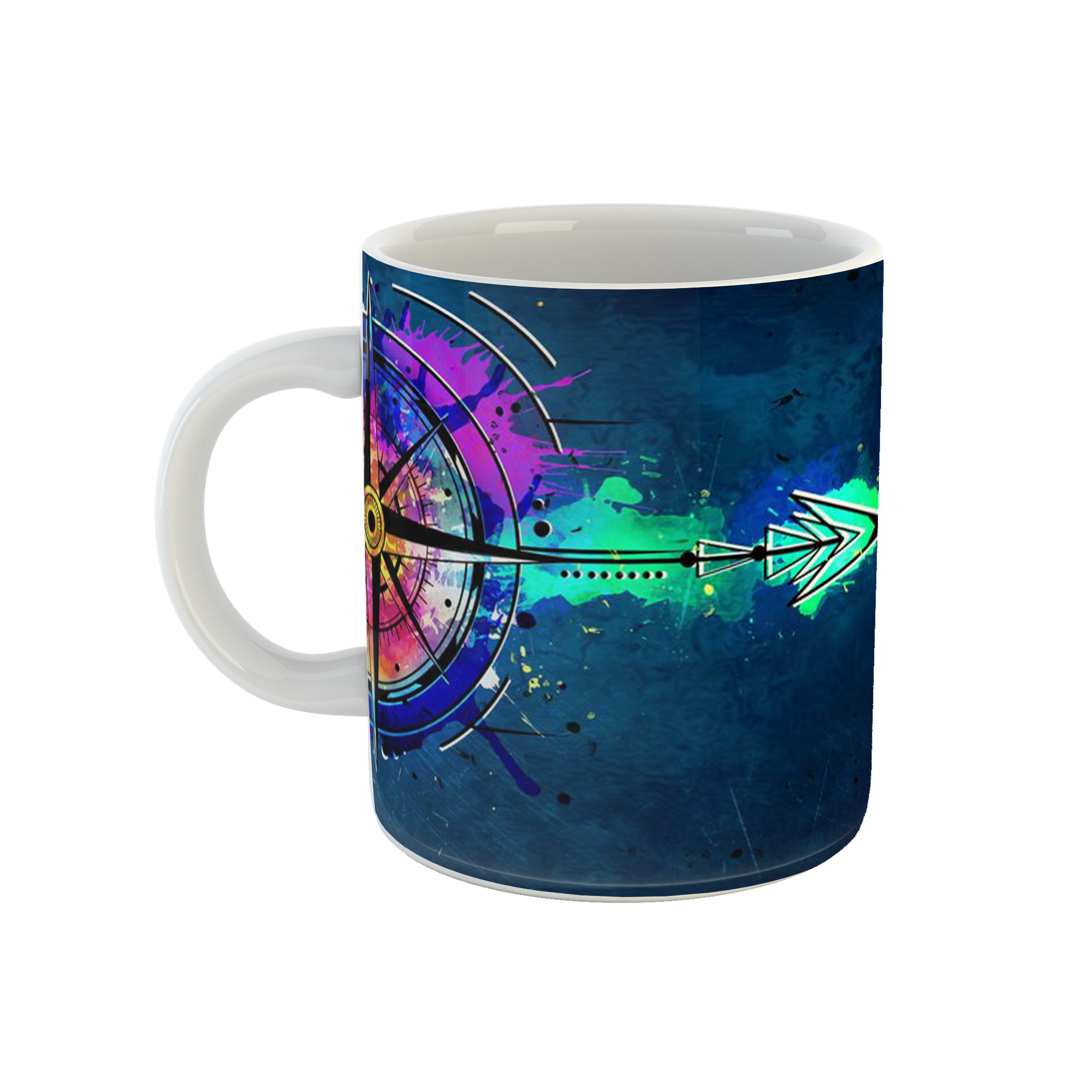 ماگ طرح قطب نما