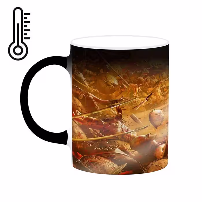ماگ حرارتی کاکتی طرح بازی God Of War مدل mgh20984