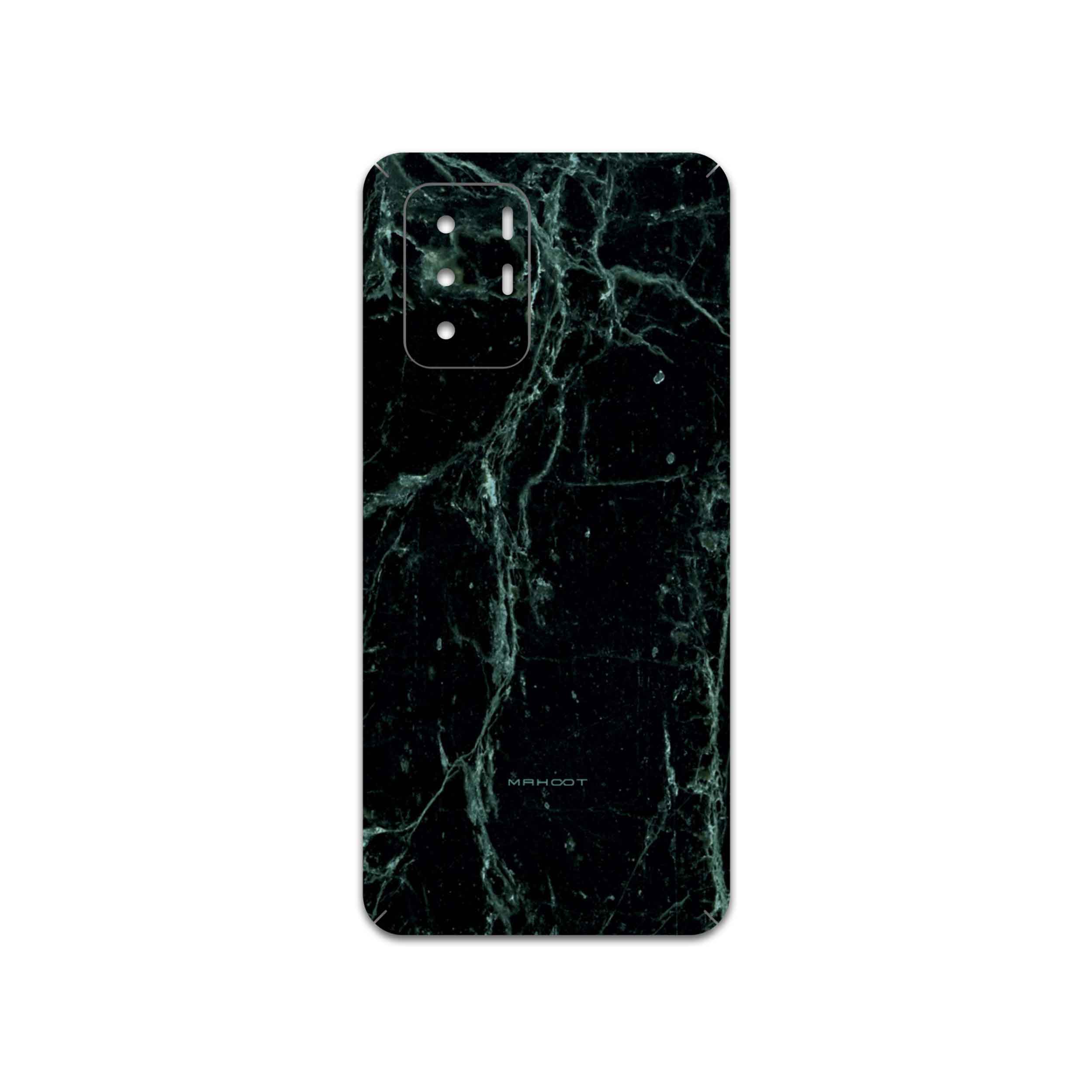 برچسب پوششی ماهوت مدل Graphite-Green-Marble مناسب برای گوشی موبایل شیائومی Redmi Note 10 Pro (China)