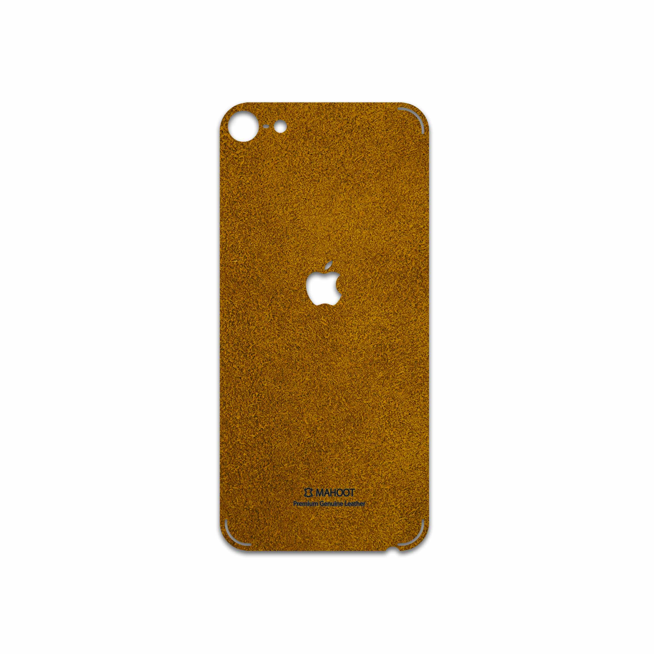 برچسب پوششی ماهوت مدل Brown-Chamois-Leather مناسب برای گوشی موبایل اپل iPod Touch 6TH Gen
