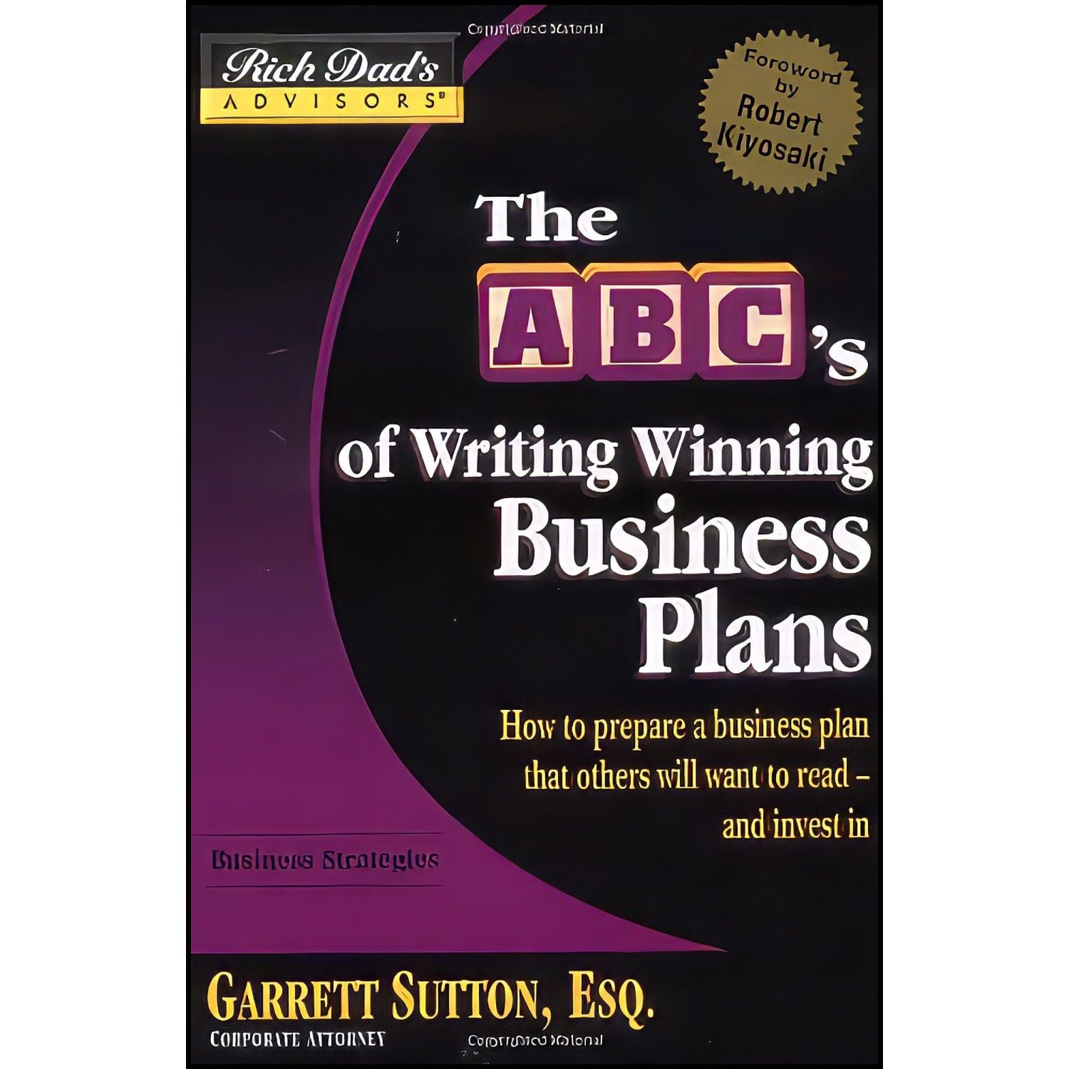 کتاب زبان اصلی The Abcs Of Writing Winning Business Plans اثر Garrett Sutton
