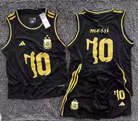 ست تاپ و شلوارک طرح LEO MESSI