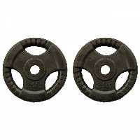 وزنه هالتر فرمانی تمام لاستیک 2.5 کیلویی - دو عددی