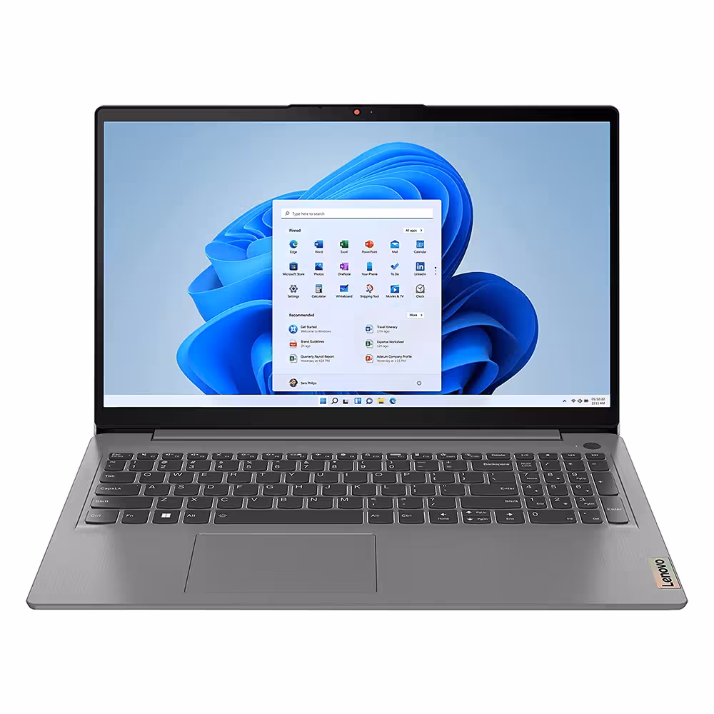لپ تاپ لنوو 15 اینچی مدل Ideapad 3 15IAU7 پردازنده Core i5-1235U رم 16GB حافظه 512GB SSD گرافیک intel