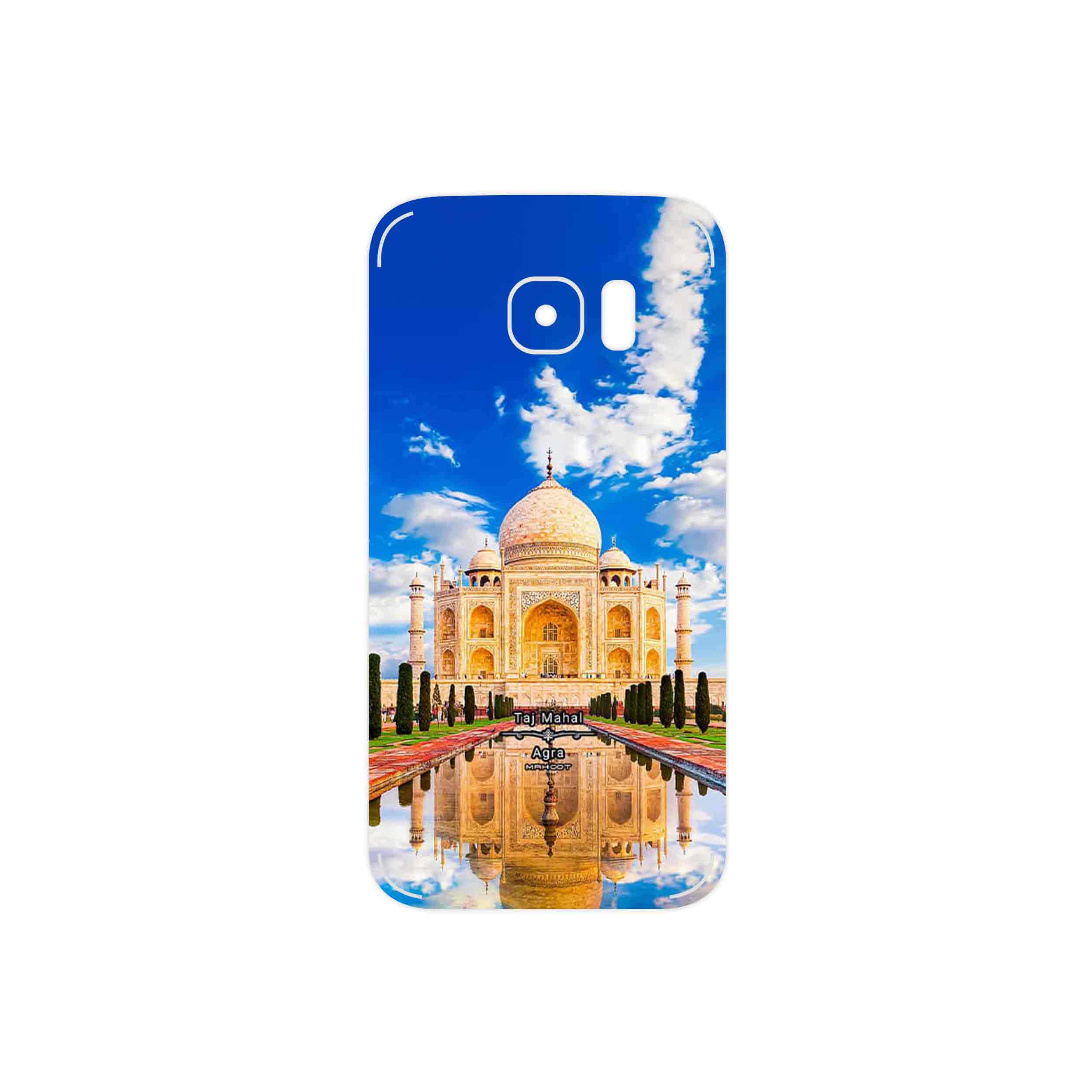 برچسب پوششی ماهوت مدل The Taj Mahal مناسب برای گوشی موبایل سامسونگ Galaxy S7