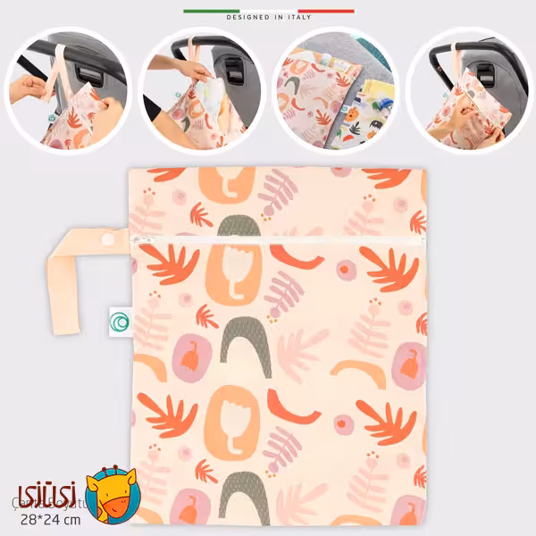 کیف چند منظوره ضد آب و ضد لک اله‌ له لایف مدل Fiore سایز XL (37×30 سانتی‌ متر)