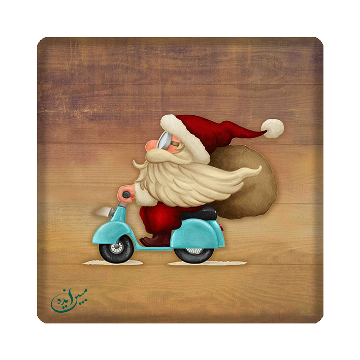 کاشی  میبن ایده  مدل کریسمس kh10 کد 746