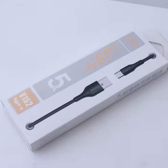 کابل تبدیل USB به USB-C پی زد ایکس مدل V152 طول 1 متر