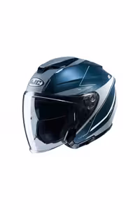کلاه کاسکت موتورسیکلت آبی I30 تعطیلات نیمه موتور سیکلت کمی Matt Blue Gry Xs برند کره اچ جی سی HJC