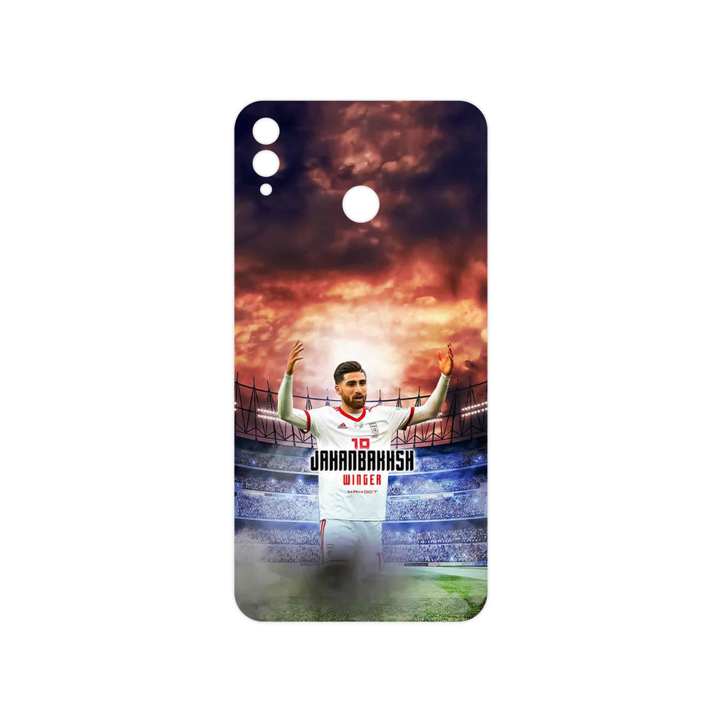 برچسب پوششی ماهوت مدل Alireza Jahanbakhsh مناسب برای گوشی موبایل آنر 8X Max